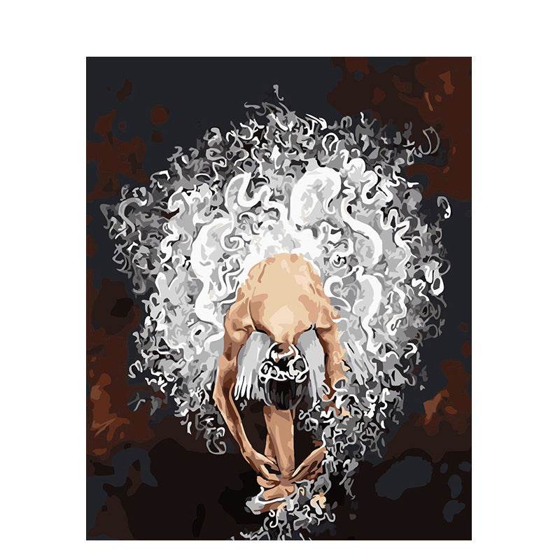 DIY Ballerina digital oil  painting 3pcs paintainting kit
