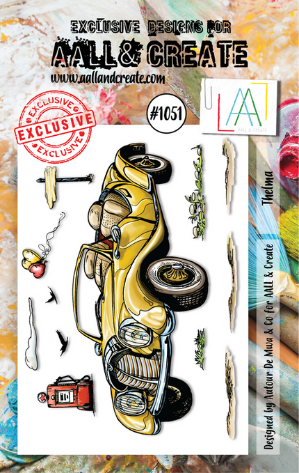 AALL and Create A7 Stamp Set - #1051 - Thelma
