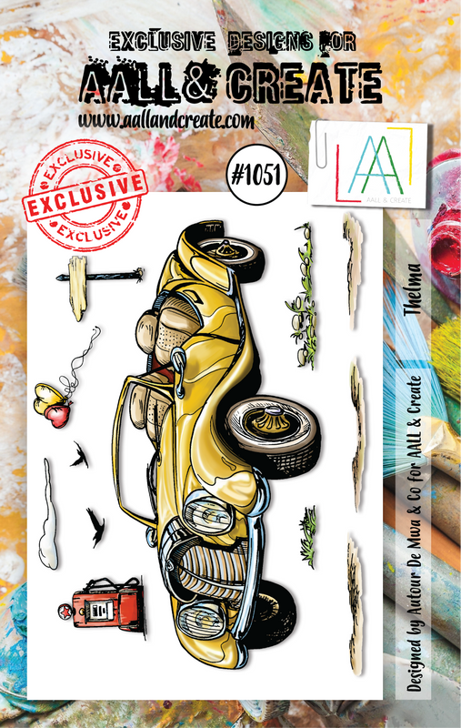 AALL and Create A7 Stamp Set - #1051 - Thelma