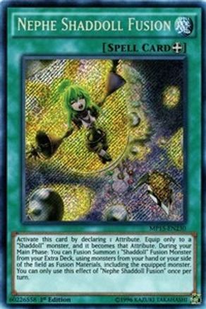Nephe Shaddoll Fusion (MP15-EN230) - 2015 Mega-Tins Mega Pack 1st Edition