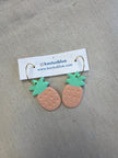 Kactus Blue Pineapple Clay Earrings
