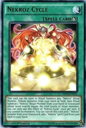 Nekroz Cycle (MP15-EN231) - 2015 Mega-Tins Mega Pack 1st Edition