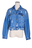 ONLY Women Denim Jackets Regular fit in Blue - M