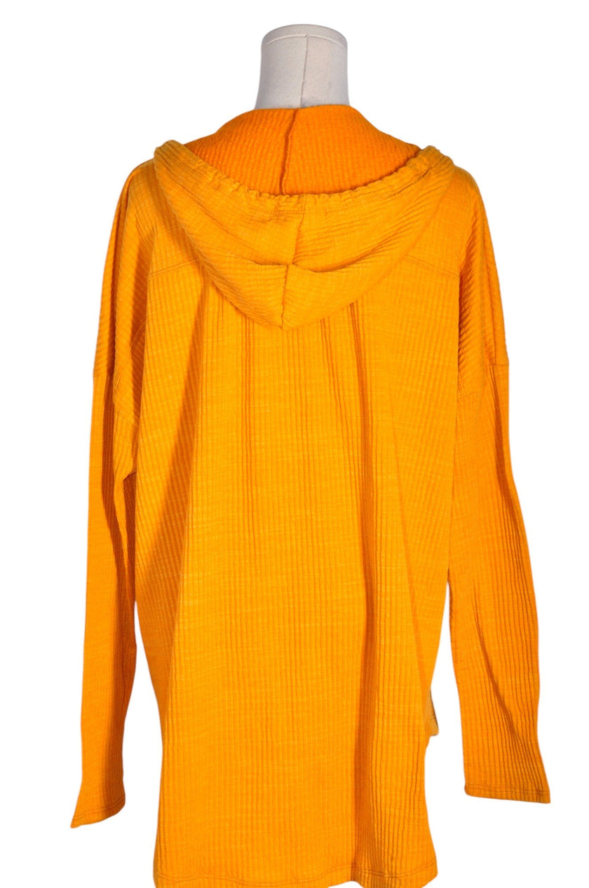 PEPPER & ZOE Women Hooded Jackets Regular fit in Orange - M