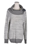 CLEO Women Knit Tops Regular fit in Gray - L