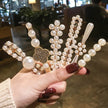Elegant Pearl Bling Hair Clip