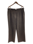 EMMA + JAMES Women Work Pants Regular fit in Brown - XL