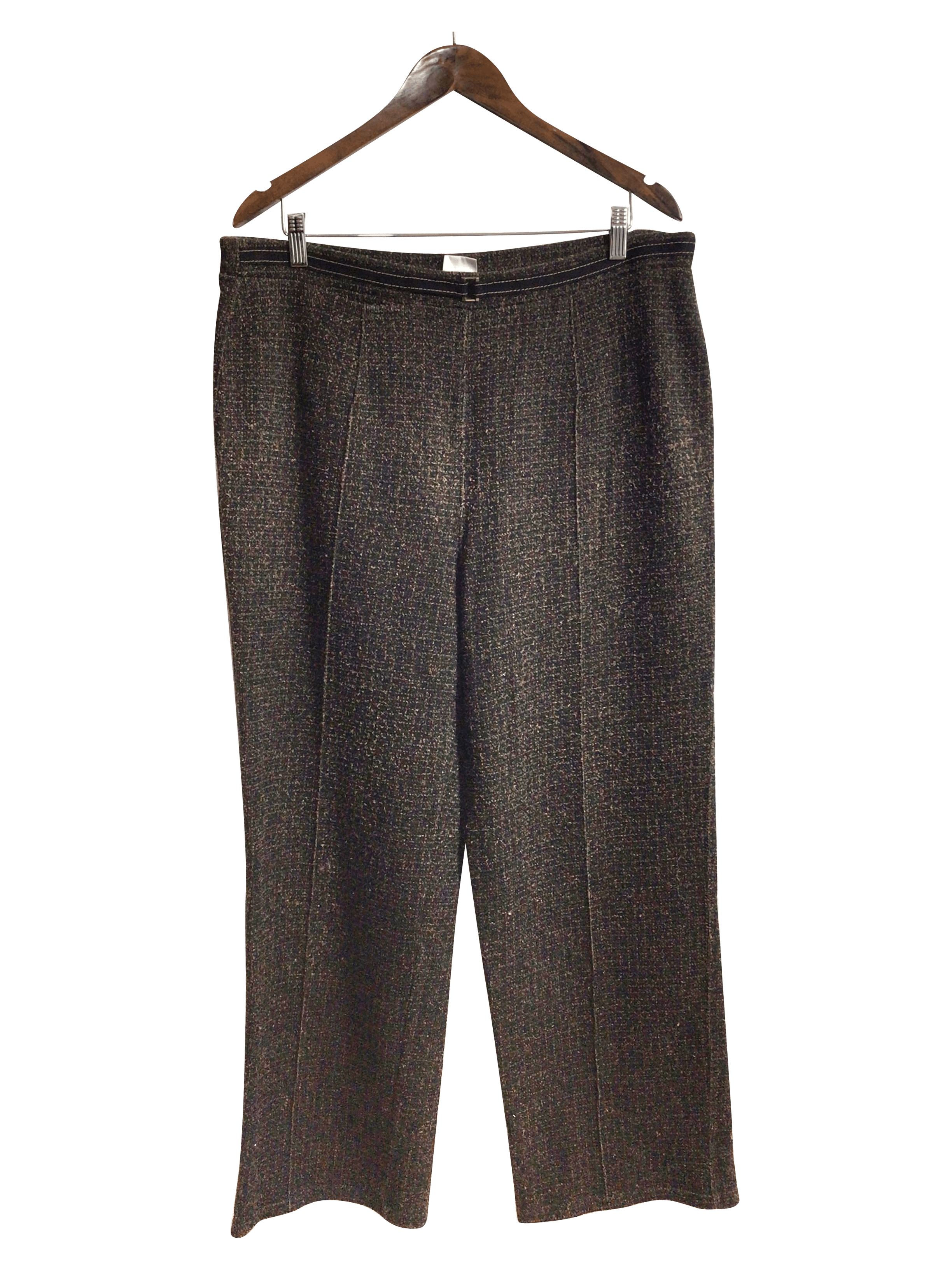 EMMA + JAMES Women Work Pants Regular fit in Brown - XL