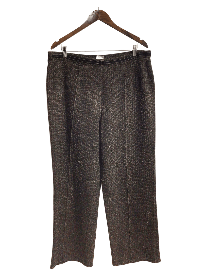 EMMA + JAMES Women Work Pants Regular fit in Brown - XL