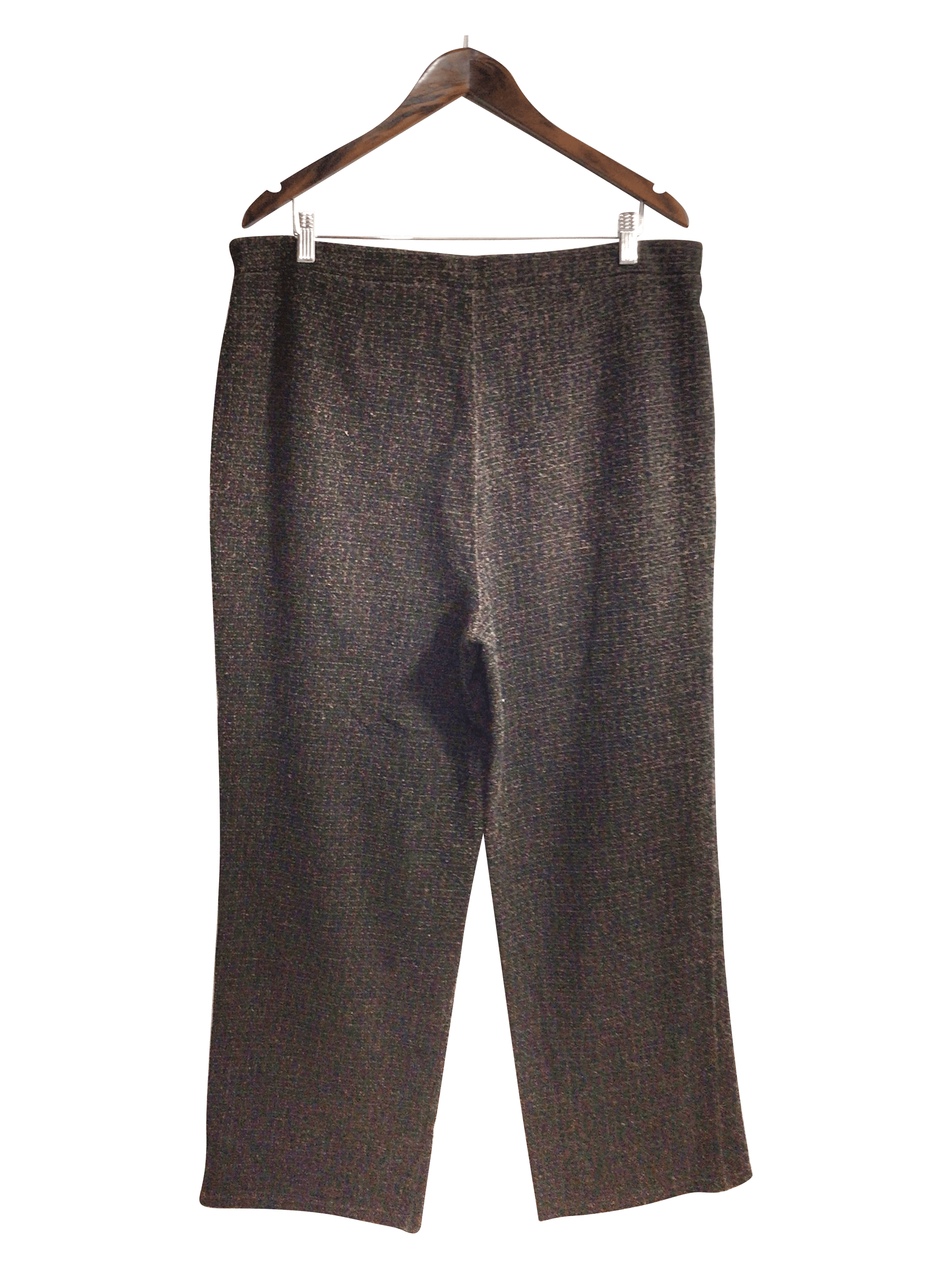 EMMA + JAMES Women Work Pants Regular fit in Brown - XL