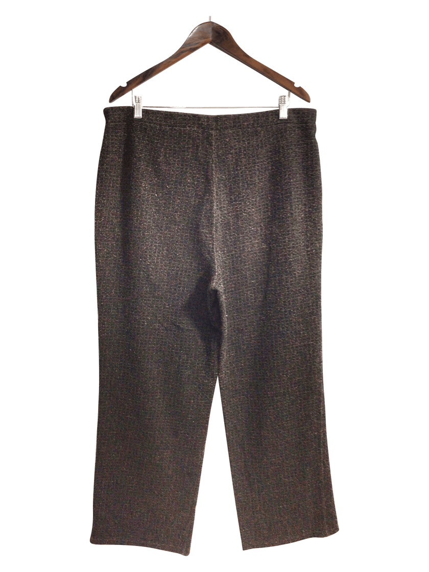 EMMA + JAMES Women Work Pants Regular fit in Brown - XL