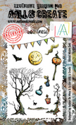 AALL and Create #1056 - A6 Stamp Set - Blood Moon Oak