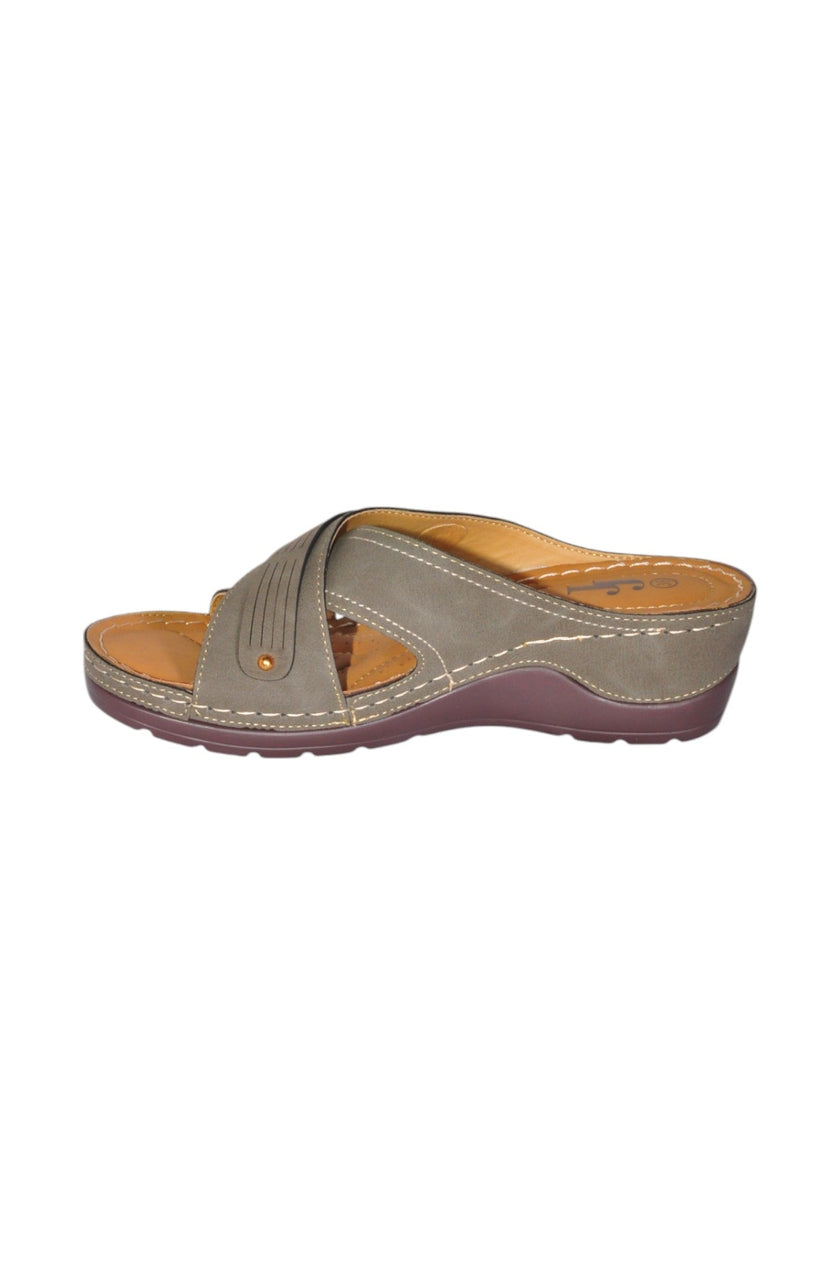 UNBRANDED Women Sandals Regular fit in Green - 38