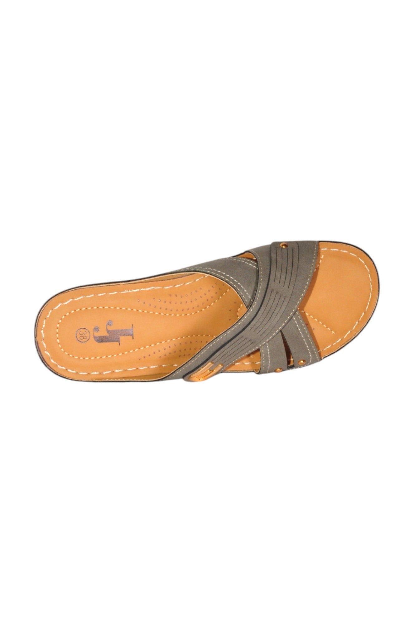 UNBRANDED Women Sandals Regular fit in Green - 38
