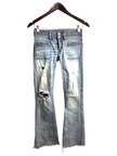 AMERICAN EAGLE Women Straight-Legged Jeans Regular fit in Blue - 0