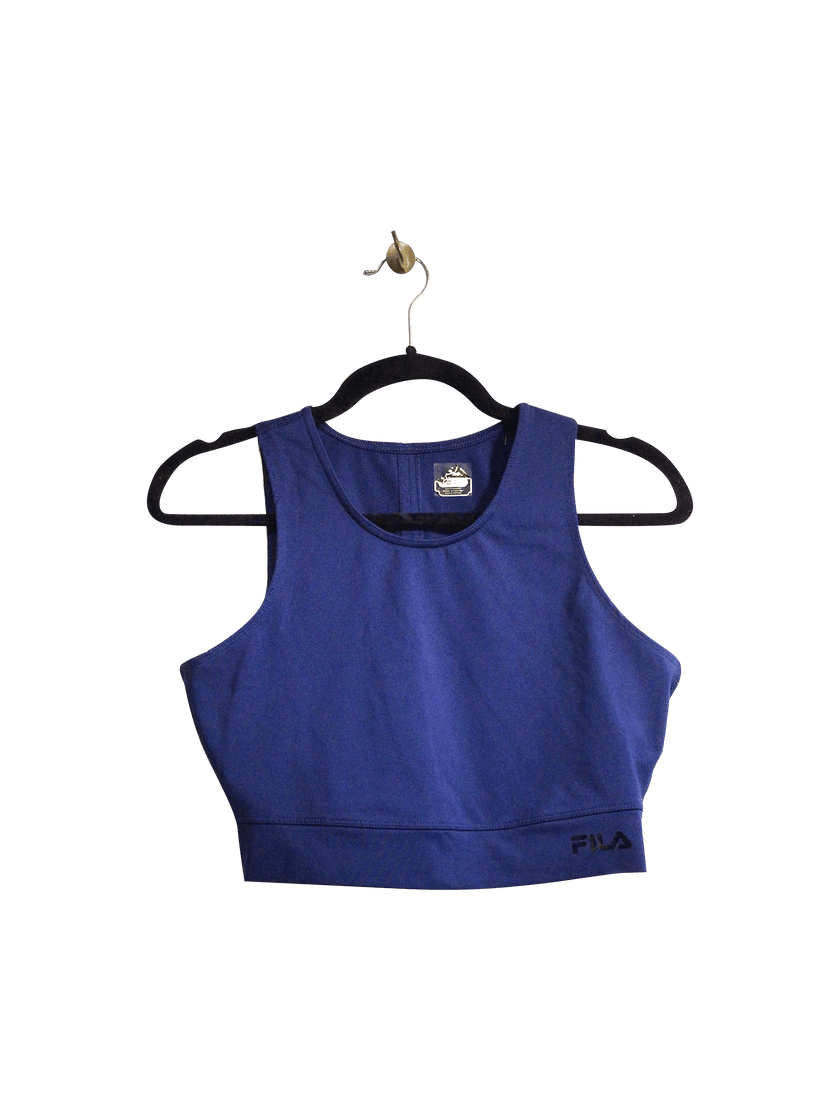FILA Women Activewear Sports Bras Regular fit in Blue - M