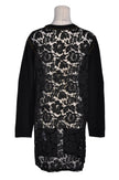 VALENTINO Women Shirt Dresses Regular fit in Black - M