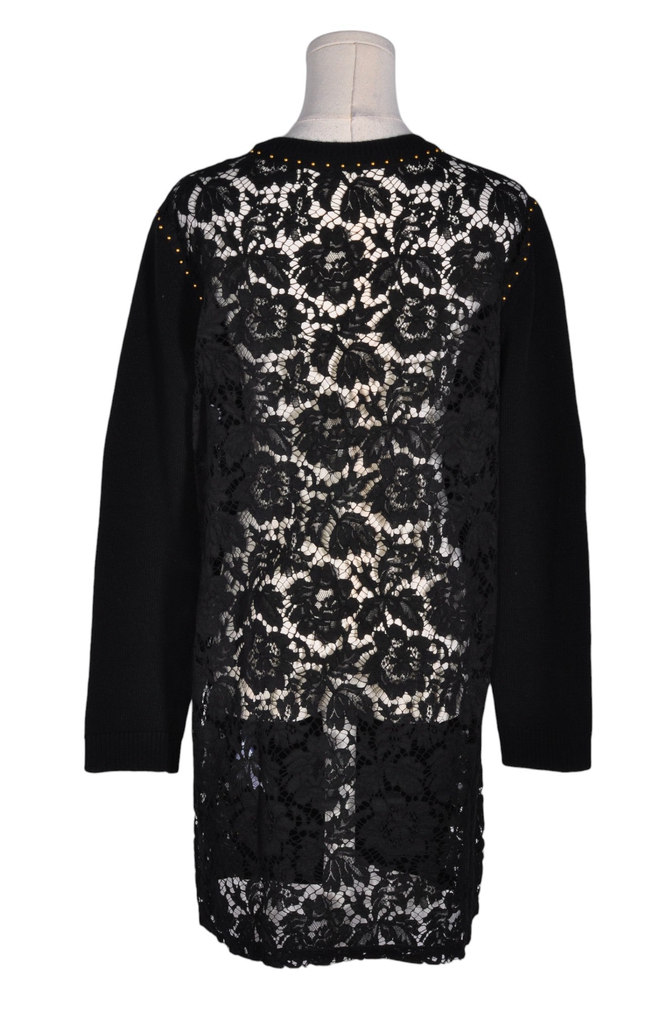 VALENTINO Women Shirt Dresses Regular fit in Black - M