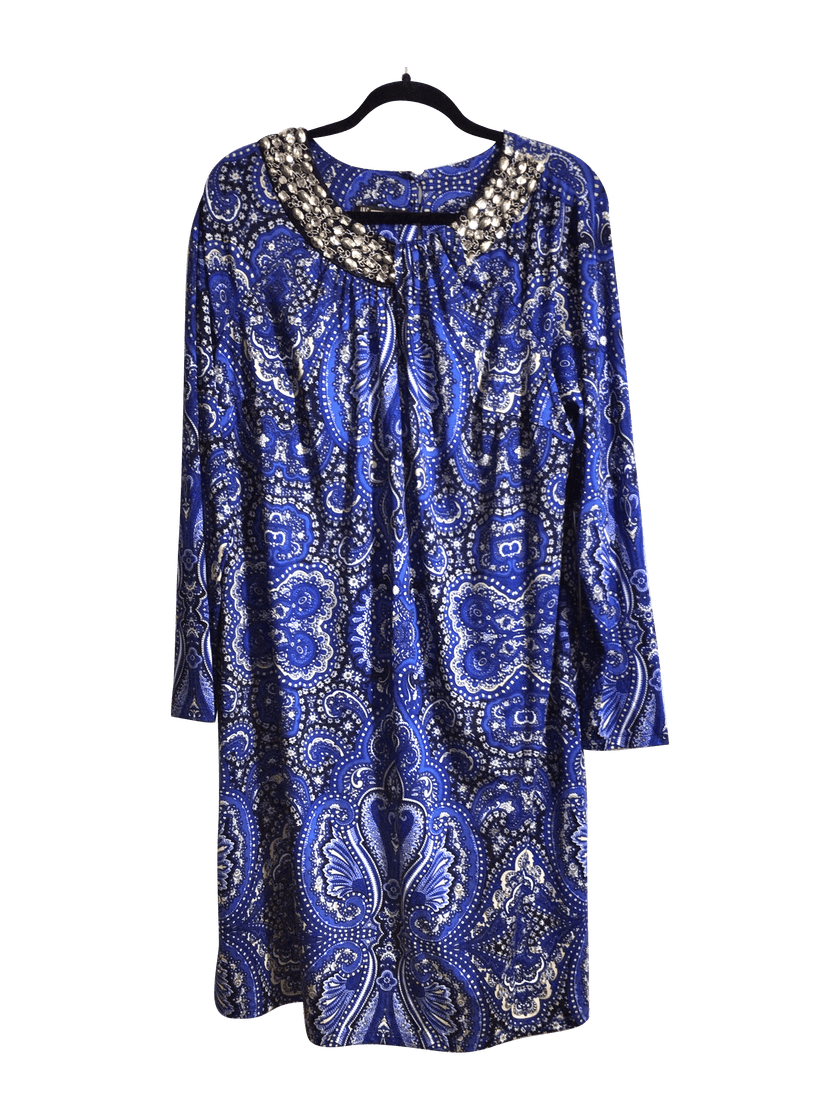 INTERNATIONAL CONCEPTS Women Midi Dresses Regular fit in Blue - L