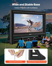 VEVOR 20 ft Inflatable Movie Screen 16:9 600D Movie Projection with Portable Bag