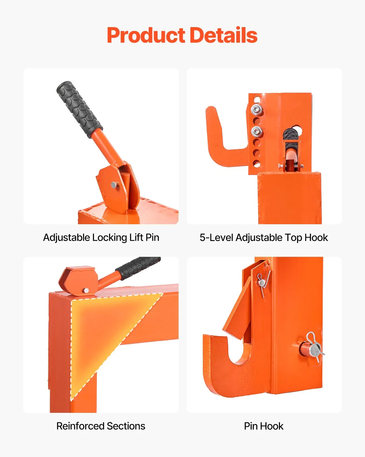 VEVOR 3-Point Quick Hitch 2