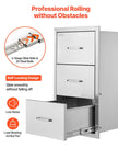 VEVOR Outdoor Kitchen Drawers Triple BBQ Access Drawers Island 18.5x22.5x22.5 in
