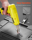 Plastic Welder 220W Plastic Welder Gun Kit with 800 Staples & 56 Rods