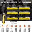 VEVOR 207-Piece Mechanics Tool Set 1/4