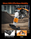 VEVOR 6.5 HP 196 cc Fuel Power Jumping Jack Vibratory Rammer Tamper Compactor