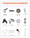 VEVOR 450W Electric Brushed DC Motor Kit 36V 3000rpm Motor with Speed Controller