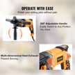 VEVOR 1 Inch SDS-Plus Rotary Hammer Drill, 8 Amp Corded Drills, Heavy Duty Chipping Hammers with Safety Clutch, Electric Demolition Hammers, Taladro Rotomartillo, Power Tool For Concrete