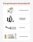 VEVOR 2000W Electric Brushless DC Motor Kit 48V 4300rpm Motor & Speed Controller