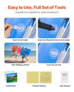 VEVOR 2-Pack 4FT/1.2M Inflatable Bumper Balls PVC Body Sumo Zorb Ball Outdoor
