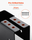VEVOR 24 Pcs Joist Hangers for 1.93x3.62 In/49x92 mm Beam Concealed Joist Hanger