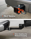 VEVOR 500 lbs Hitch Cargo Carrier Folding Hitch Cargo Carrier for 2
