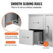 VEVOR Outdoor Kitchen Door Drawer Combo 32.5\