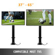 VEVOR Motorized TV Lift Stroke Length 35 Inches Motorized TV Mount Fit for 32-65 Inch TV Lift with Remote Control