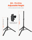 VEVOR 2 X 15 in Speakers Portable PA System 2000W Mixer Bluetooth Mic for DJ