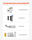 VEVOR 1800W Electric Brushless DC Motor Kit 48V 4500rpm Motor with Controller