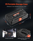 Extra Long Allen Hex Bit Socket Set 18-Piece 3/8 inch Drive S2 Alloy Steel Cr-V