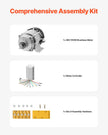 VEVOR 500W Electric Brushless DC Motor Kit 48V 2700rpm with Upgraded Controller