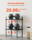VEVOR 2 Tier Cabinet Organizer Shelf Counter Shelves Steel Storage Spice Rack