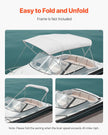 VEVOR 4 Bow Boat Bimini Tops 96
