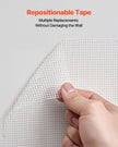 VEVOR 12 Rolls 98.43 ft x 5.91 inch Self-Adhesive Fiberglass Drywall Mesh Tape