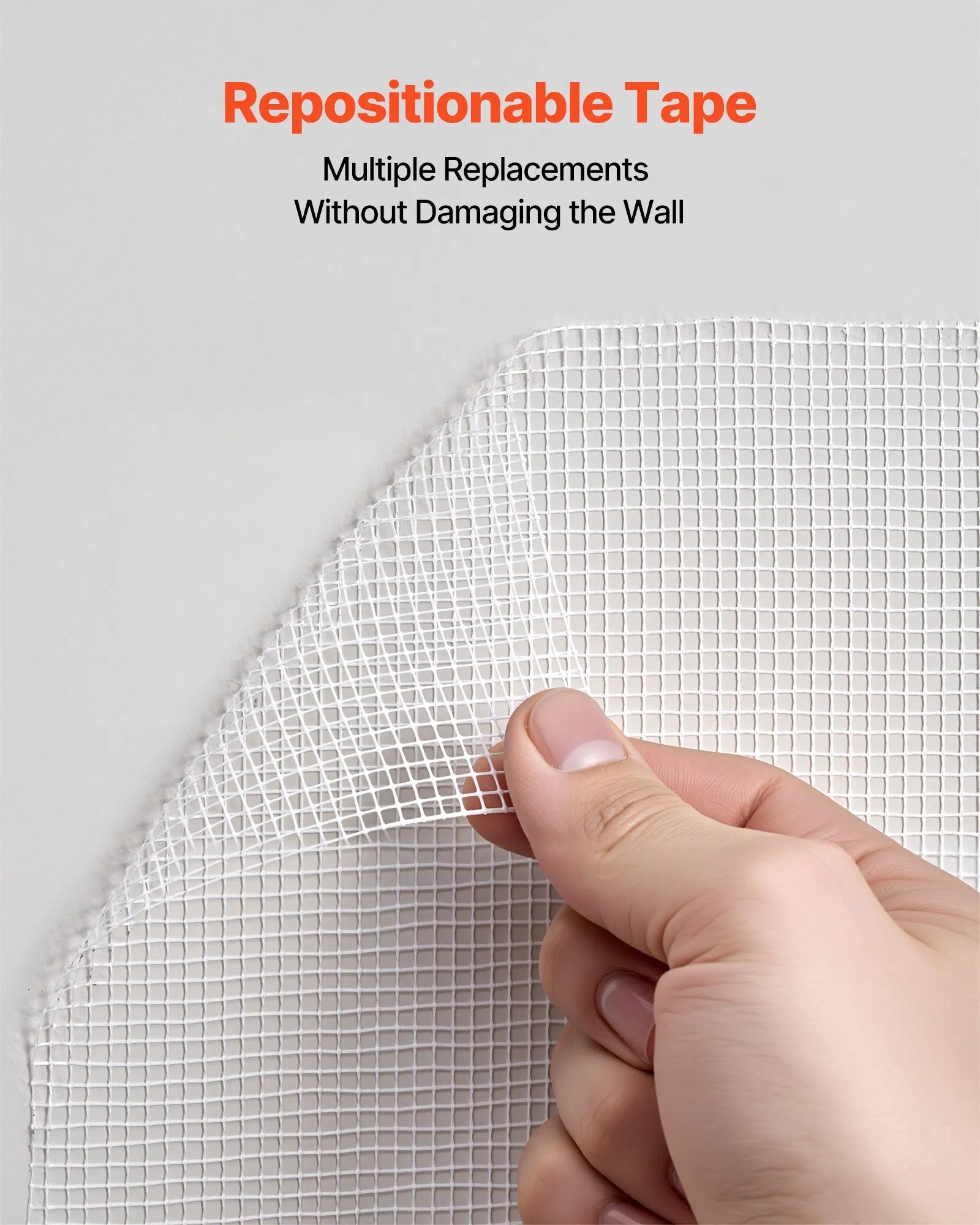 VEVOR 12 Rolls 98.43 ft x 5.91 inch Self-Adhesive Fiberglass Drywall Mesh Tape
