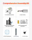 VEVOR 3000W Electric Brushless DC Motor Kit 72V 4900rpm with Speed Controller