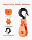 VEVOR 2 Ton Snatch Block with Swivel Hook 3