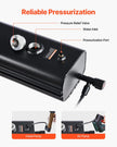 VEVOR 8 Gal Roof Rack Water Tank Portable Water Tank with Splash-Guard Panel