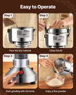 VEVOR 150g Commercial Spice Grinder Electric Grain Mill Grinder High Speed