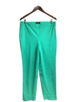 TALBOTS Women Work Pants Regular fit in Green - 10